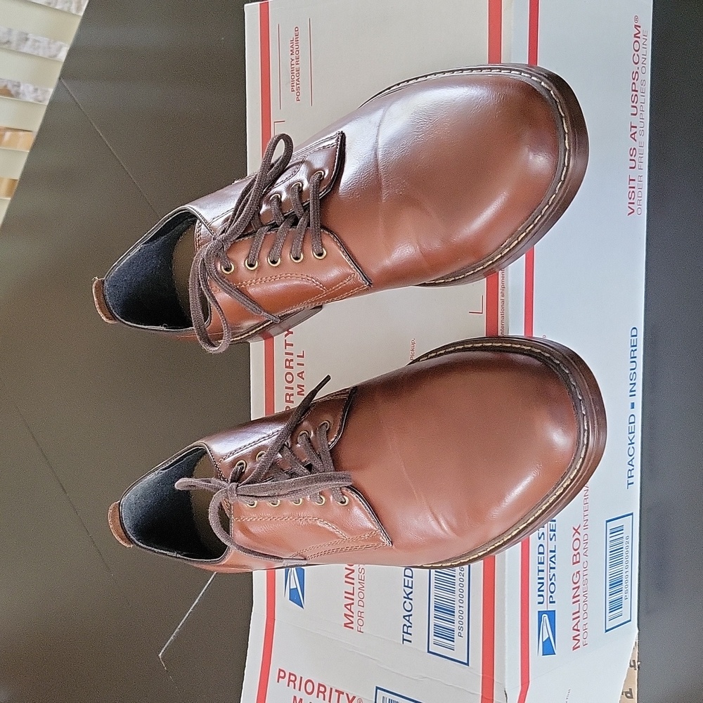 George size 9 brown men's dress shoes